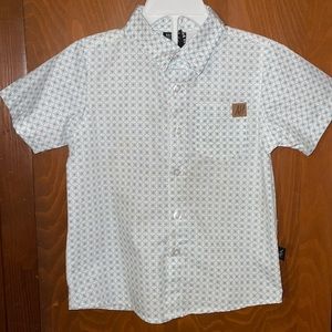 American Hawk 5 button down boys shirt